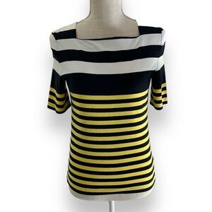 Chaps Striped Top Size XS